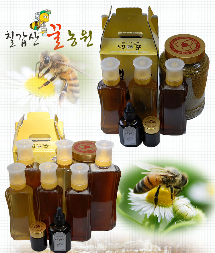 칠갑산꿀농원 명품 꿀(튜브병) (1Kg x 2) 소개